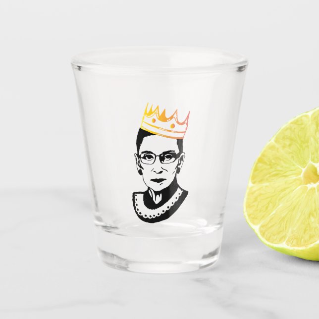 RBG Mug, Ruth Bader Mug, Ruth Bader Ginsburg Shot Glass (Front)
