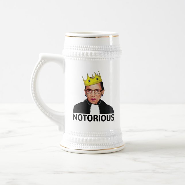 RBG Notorious Kamala Harris I'm Speaking Beer Stein (Left)