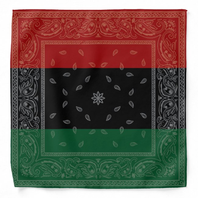 RBG, Pan-African Paisley Bandana