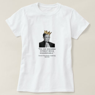 RBG, quote, white T-Shirt