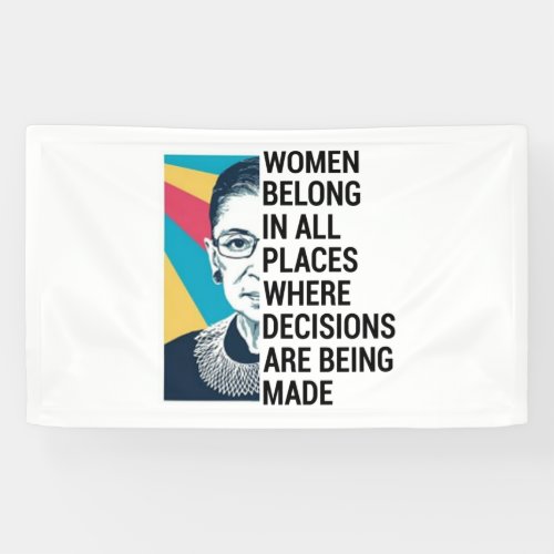 Rbg Quotes Ruth Bader Ginsburg Quote Banner