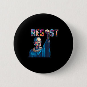 Rbg Resist Feminist Funny Quote Button
