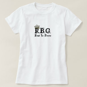 RBG Rest In Power, white T-Shirt
