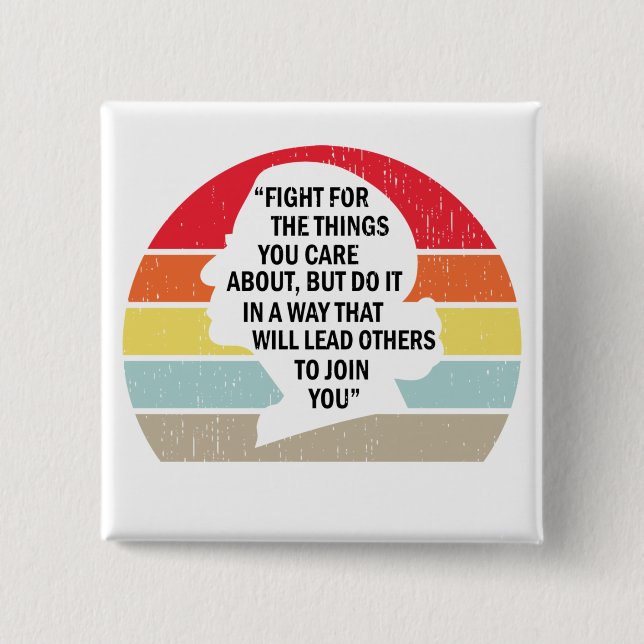 RBG, Ruth Bader Ginsburg Button (Front)