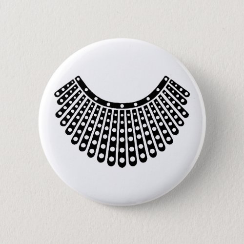 RBG Ruth Bader Ginsburg Dissenting Collar Button