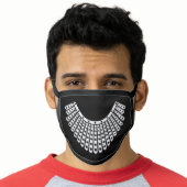 RBG Ruth Bader Ginsburg Dissenting Collar Face Mask (Worn Him)