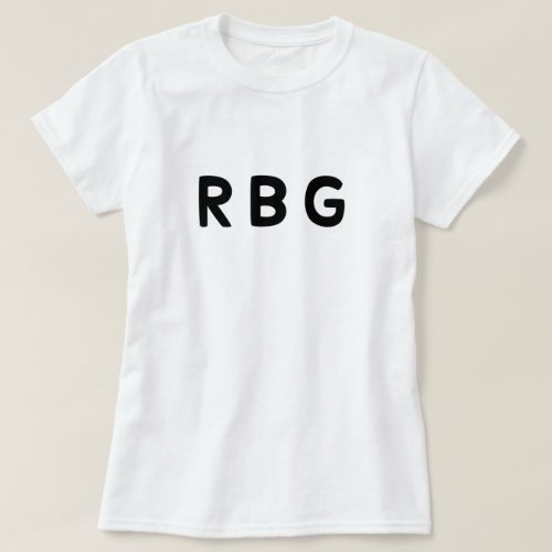 Rbg Ruth bader ginsburgnotorious T_Shirt