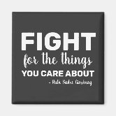 Ruth Bader Ginsburg Quote Bumper Sticker - Vinyl Decal, 5 Inches, Made In USA