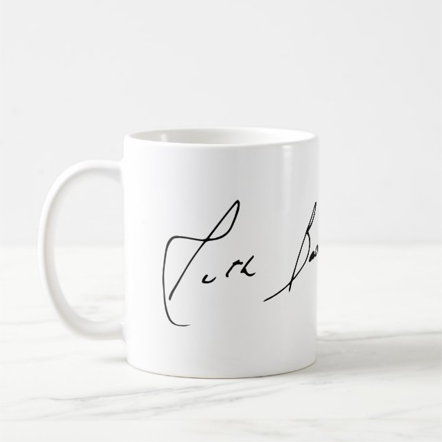 RBG Signature Coffee Mug (Left)