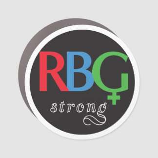 RBG Strong Car Magnet