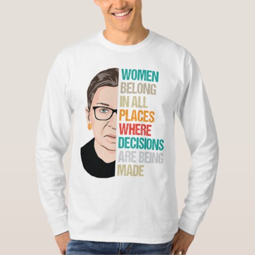 RBG Supreme Court Vote Ruth Bader Ginsburg T_Shirt