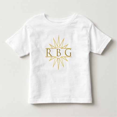 Rbg Sweat Golden Design for Clothes  Accessories Toddler T_shirt