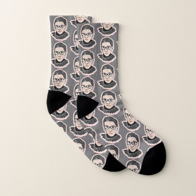 RBG The Magnificent, SCOTUS Ruth Bader Ginsburg Socks (Pair)