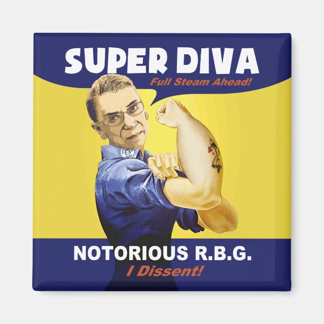 RBG the Riveting Magnet (Front)