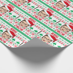RBG Ugly Christmas Sweater Wrapping Paper