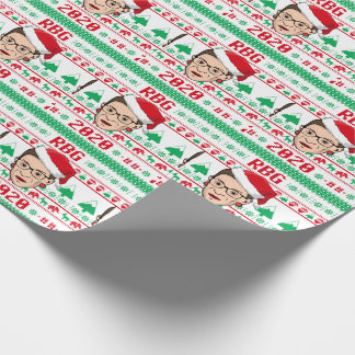 RBG Ugly Christmas Sweater Wrapping Paper