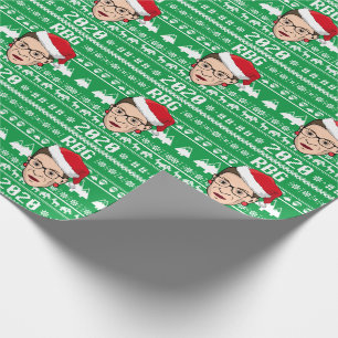 RBG Ugly Christmas Sweater Wrapping Paper