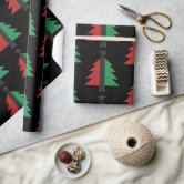 African American Santa Christmas Hanukkah Kwanzaa Wrapping Paper, Zazzle