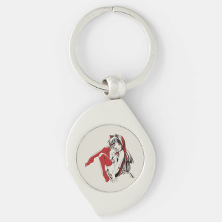 RBP, Neko the Sexy Anime Cat Girl Furry Keychain