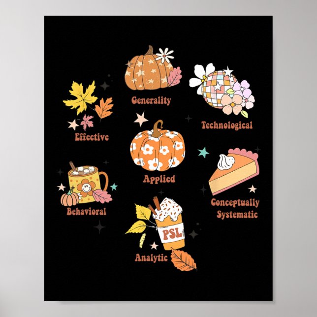 Rbt Aby Bcby Pecs 7 Dimensions Of Behavior Therapi Poster (Front)