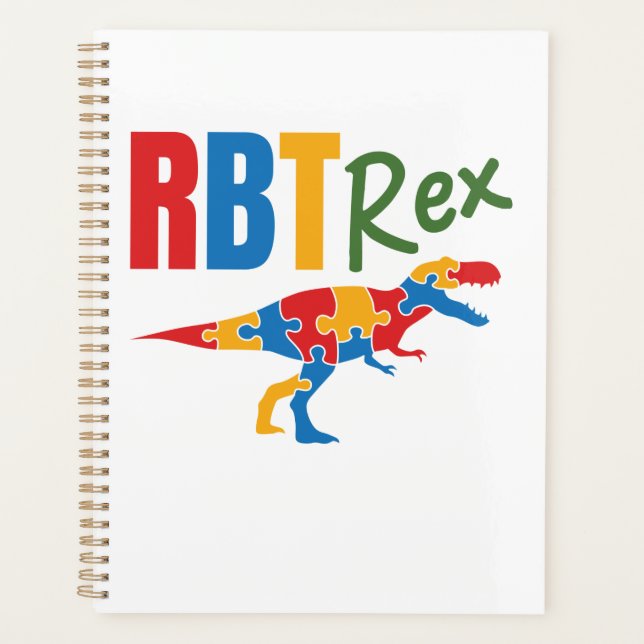RBT Rex Registered Behavior Technician ABA Planner (Front)