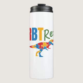 RBT Rex Registered Behavior Technician ABA Thermal Tumbler