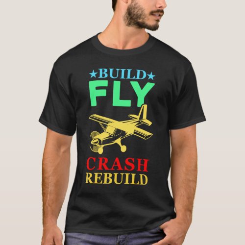 RC Aircraft Pilot Hobby Funny Model Plane T_Shirt