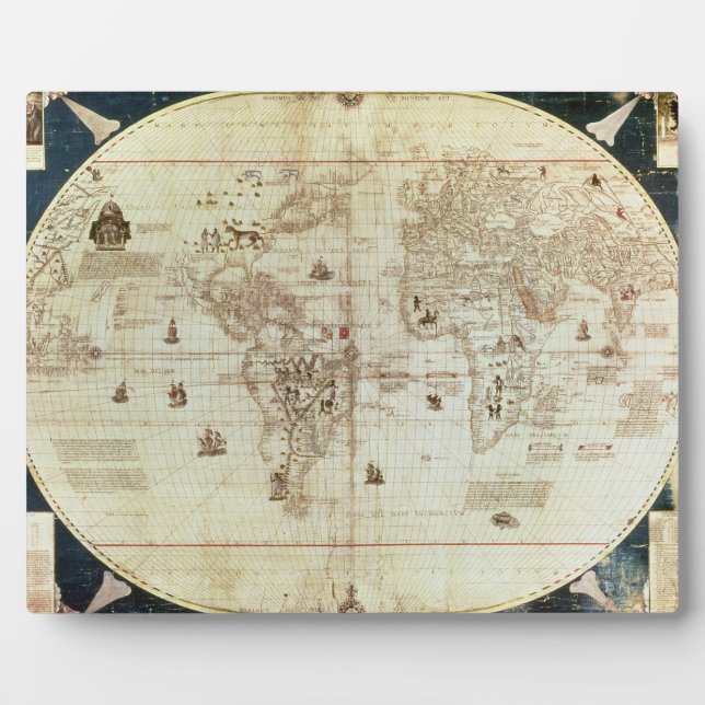 Rc C 2487 Map of the World, designed by Sebastien Plaque (Front)