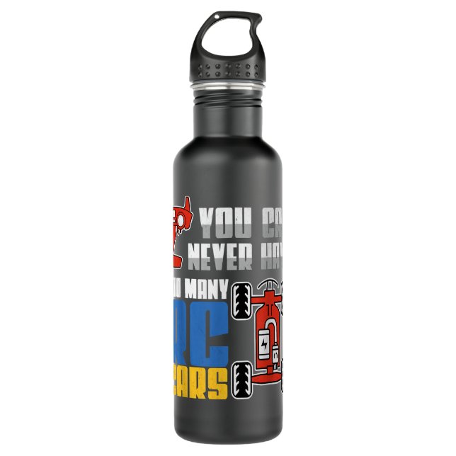 RC Car Remote Control Racing  Stainless Steel Water Bottle (Front)