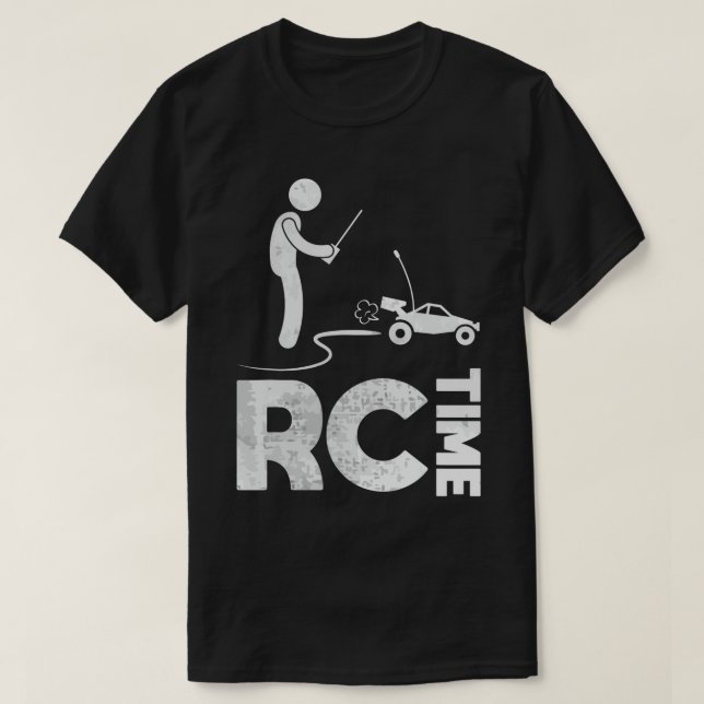 RC Car Time RC Racing T-Shirt (Design Front)