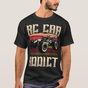 Rc Cars Racing Radio Controlled Vintage Car Funny T-Shirt