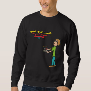 RC Drone Flying Sweatshirt