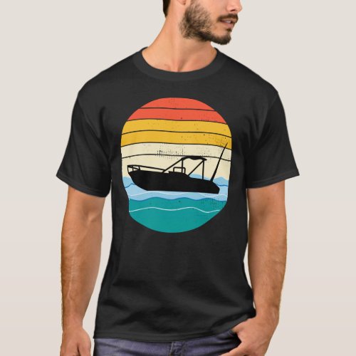 Rc Electric Boat Powerboat Racing Vintage Retro T_Shirt