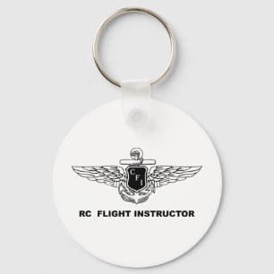 RC Flight Instructor Keychain