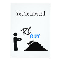 RC Guy Invitation