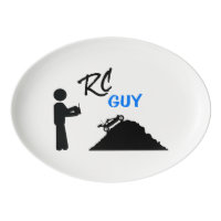 RC Guy Porcelain Serving Platter