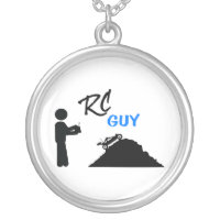 RC Guy Silver Plated Necklace