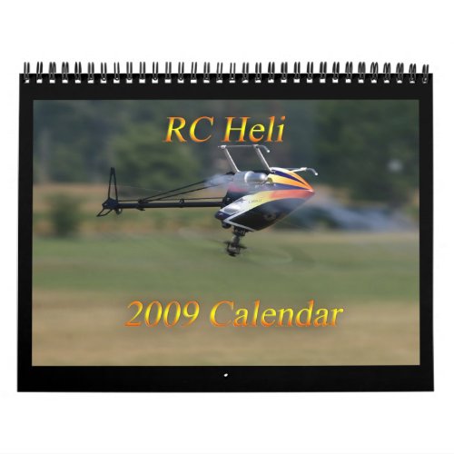 RC Heli Calendar