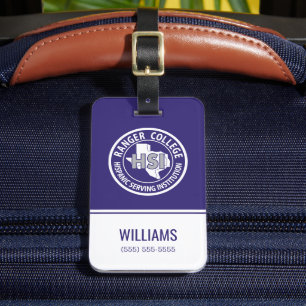 RC Hispanic Serving Institution Seal Luggage Tag