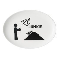 RC Junkie Porcelain Serving Platter