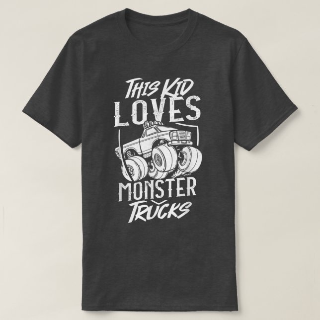 Rc Monster Truck Remote Control Car2370 T-Shirt (Design Front)