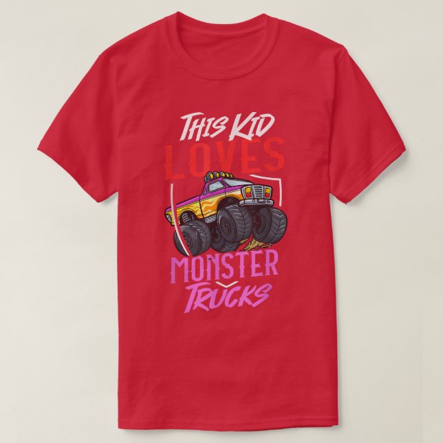 Rc Monster Truck Remote Control Car 2369 T-Shirt (Design Front)