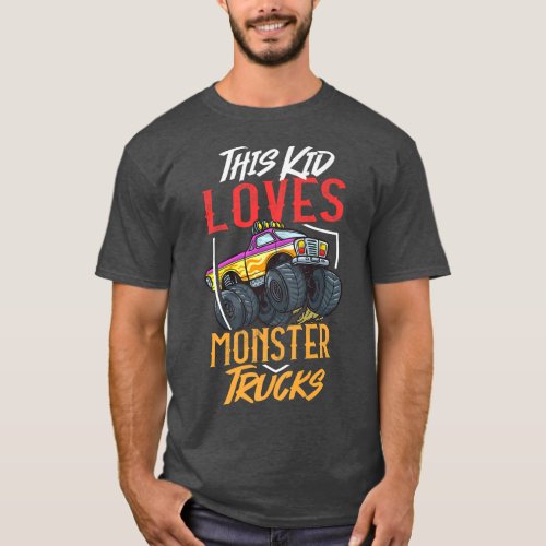 Rc Monster Truck Remote Control Car  T_Shirt