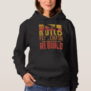 Rc Pilot Model Airplane Pilot Model Flight Rc Airp Hoodie