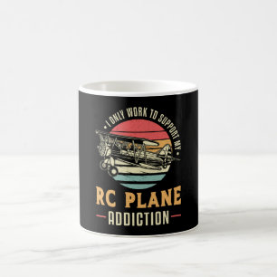 RC Plane Addiction Airplane Aircraft RC Planes Coffee Mug