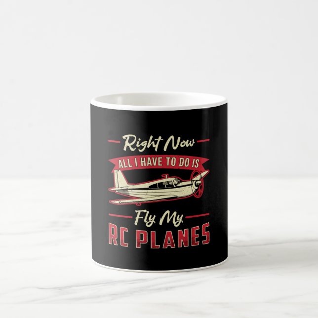 RC Plane Airplane Aircraft Pilot Fly My RC Planes Coffee Mug (Center)