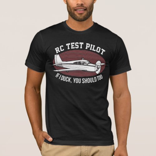 RCPlane Pilot Remote Control Aircraft Airplane T_Shirt