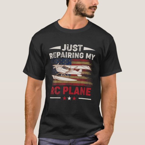 RC Plane Radio Control Flying Remote Airplane Oper T_Shirt