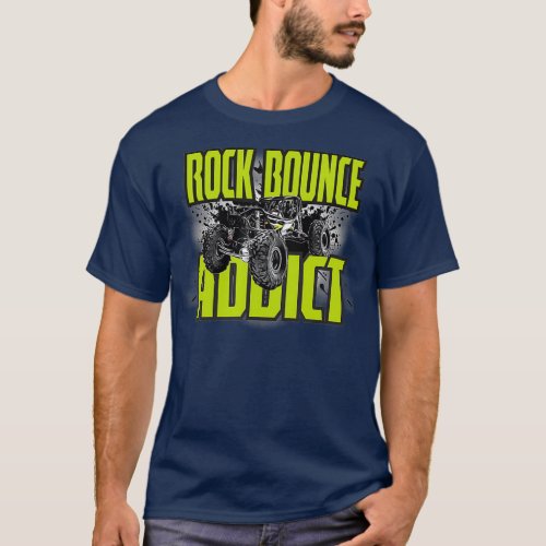 rc rock bouncer hill climbing offroad racing T_Shirt