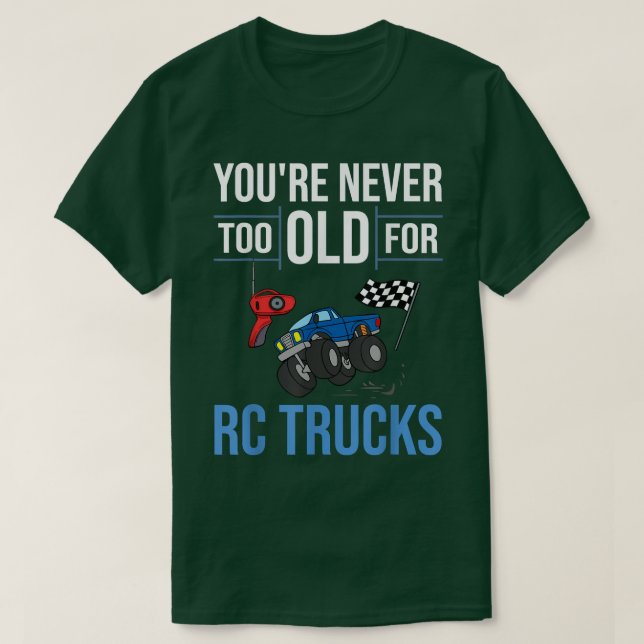 Rc Truck Monster Car Remote Control2377 T-Shirt (Design Front)